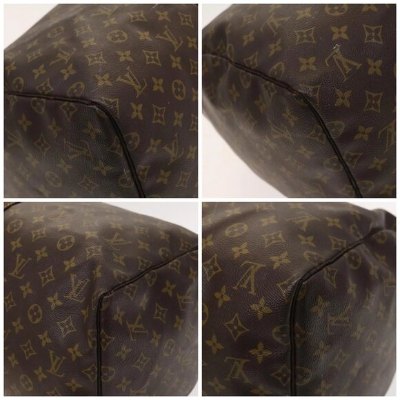 LOUIS VUITTON Monogram Keepall 55 Boston Bag LV Auth - Picture 15 of 16